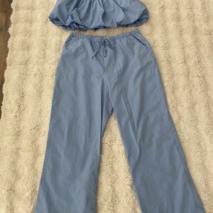 Light Blue Women's Pants